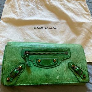Balenciaga motocross wallet